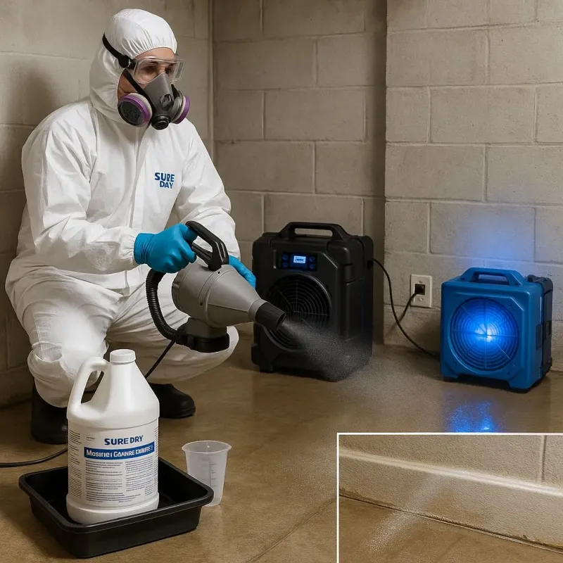 Sanitization and Odor Removal process in Palmview, TX