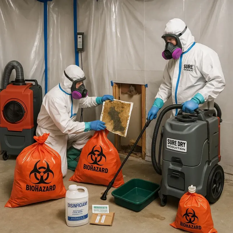 Contaminated Water Handling Protocols process in Palmview, TX
