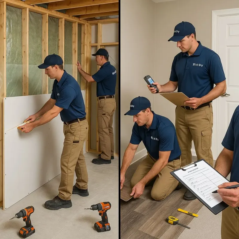 Repairs and Reconstruction process in Palmview, TX